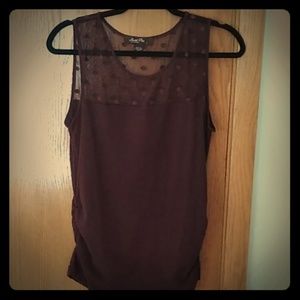 Dressy Maroon top